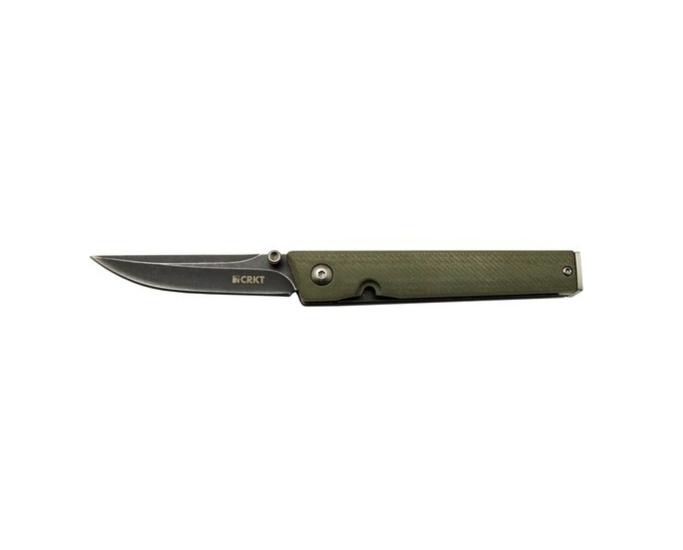Crkt 7096 Ceo G-10 Green 8crl3mov Çelik Çaki