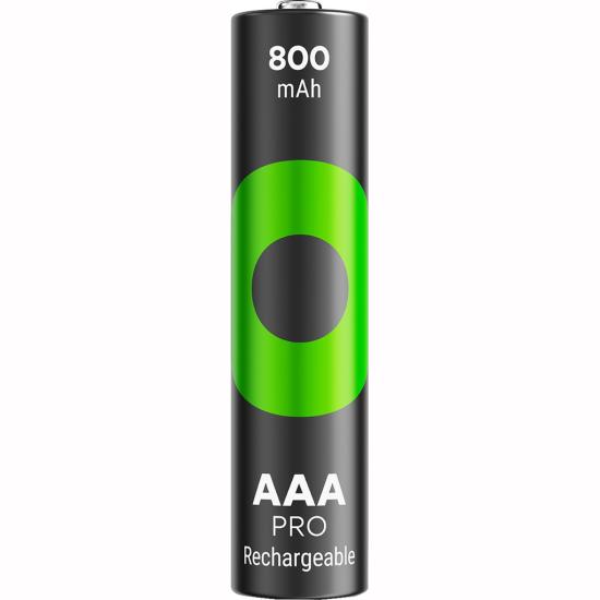 GP ReCyko Pro GP85AAAHCBLL - 2U4 800 mAh AAA Ni-MH Şarj Edilebilir İnce Kalem Pil 4’lü