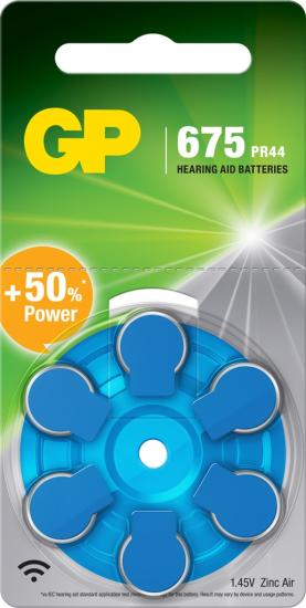 GP ZA675 PR44 1.4V Cihaz Pili 6’lı