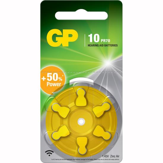 GP ZA10 1.4V 10 Numara Cihaz Pili 6’lı