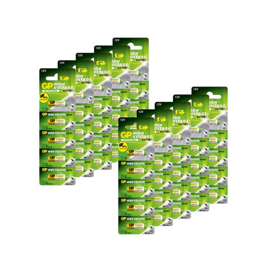 GP Super 27A MN27 12 V Alkalin Kartela Pil 5 x 10’lu