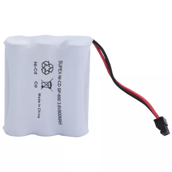 Supex SP-600 3’lü Kalem 3.6V NiCd 600mAh Telsiz Telefon Pili Fişli