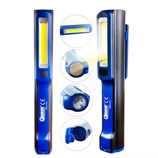 Arm ESEN102-A 240 Lümen Şarjlı Mıknatıslı El Feneri