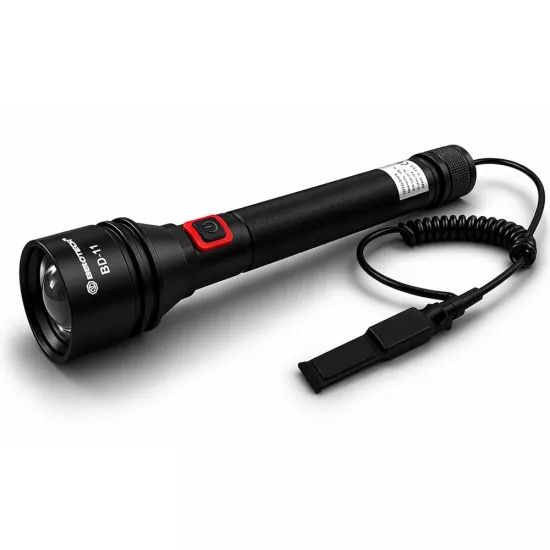 Bedotech BD-11 8W TG LED Alüminyum Alaşımlı Zoomlu Type-C Şarjlı Tüfek Feneri