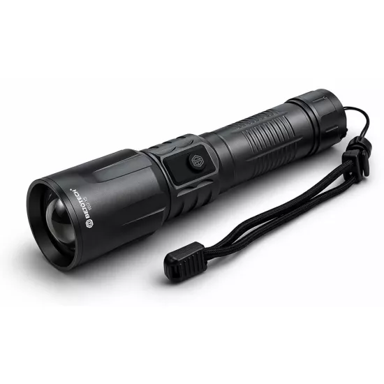 Bedotech BD-13 15W TG LED Alüminyum Alaşımlı Zoomlu Type-C Dijital Göstergeli Şarjlı El Feneri