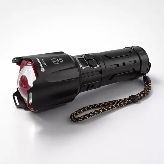 Bedotech BD-4 60W TG LED Alüminyum Alaşımlı Zoomlu Type-C Dijital Göstergeli Şarjlı El Feneri