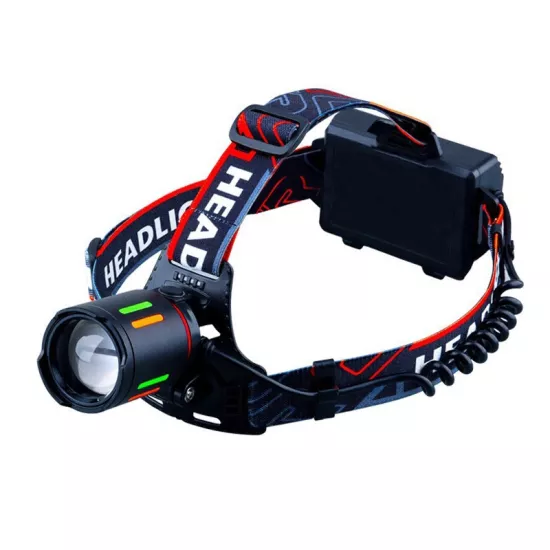 Bedotech BD-62 10W TG LED Alüminyum Alaşımlı Zoomlu Type-C Şarjlı Kafa Feneri