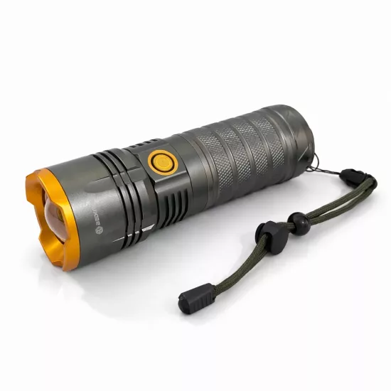 Bedotech BD-7 10W TG LED Alüminyum Alaşımlı Zoomlu Type-C Şarjlı El Feneri