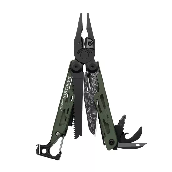 LEATHERMAN Signal Green Topo Blade Fonksiyonlu Çakı