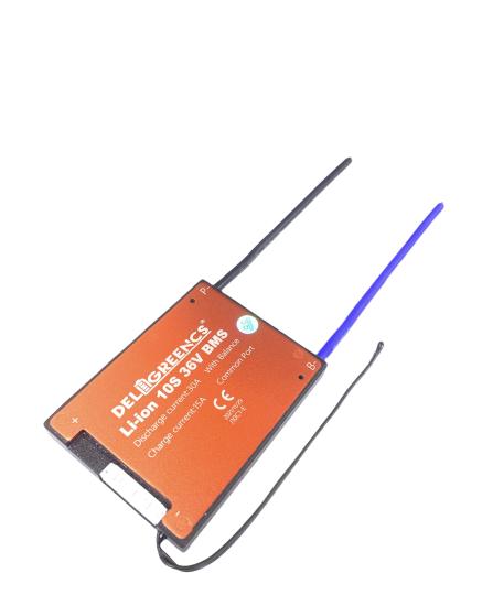 Deligreencs - 10S 30A  LI-ION BMS KARTI SENSÖRLÜ ORTAK PORT