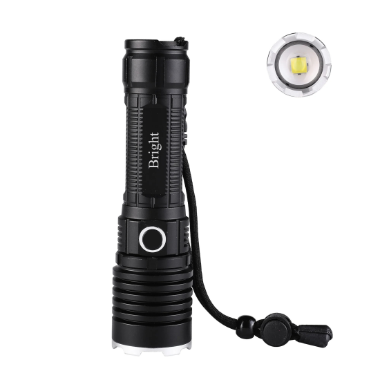 Bright GHT-5761 XP50 LED 3 Mod Şarjlı El Feneri