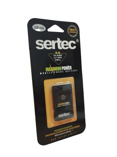 SERTEC - LG CF360 / LGIP-430G Uyumlu Batarya