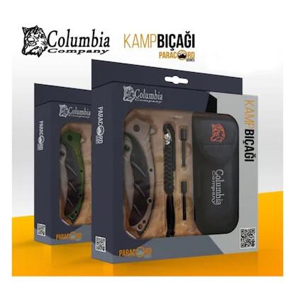 Columbia Company Paracord Magnezyum Çubuğu Kılıflı Kamp Seti