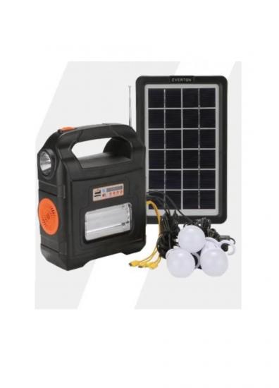 Everton RT-910BT Solar Panelli Mp3 Radyo Işıldak Fener
