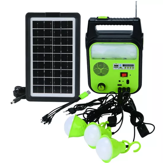 Gold Silver GS-902P Güneş Enerjili Solar Aydınlatma Sistemi