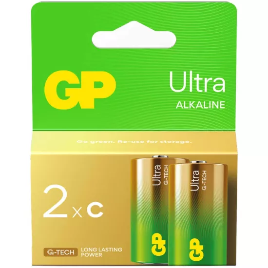 GP Ultra Alkalin C Orta Pil 2li