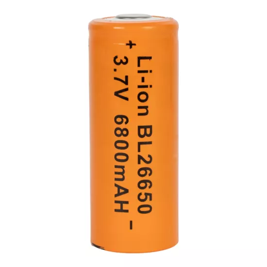 Greyder BL26650 3.7V 6800 mAh Lithium-ion Şarj Edilebilir Pil El Feneri ve Hobi Uyumlu