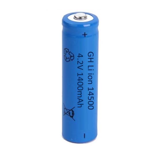 GH 14500 1400mAH 4.2V Li-ion Şarjlı Kalem Pil