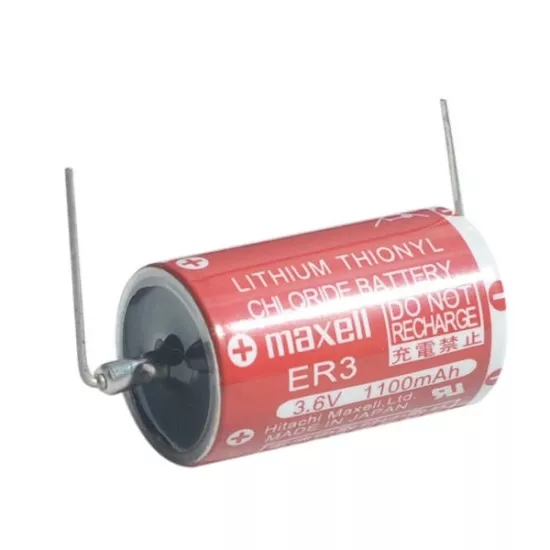 Maxell ER3 3.6V 1/2AA Size Lithium Pil