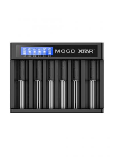 Xtar MC6C 6’lı Li-İon Pil USB Şarj Cihazı