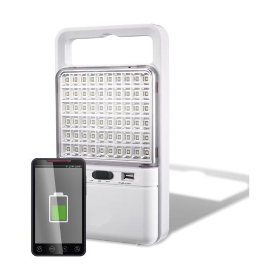 Minlig ML-1120 120 SMD LED Powerbank Özellikli Şarjlı Işıldak