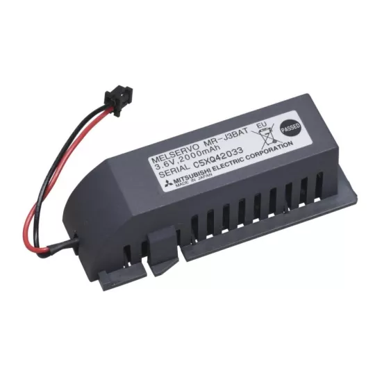 Mitsubishi MR-J3BAT 3.6V Lithium Pil Siyah Soketli Kasalı