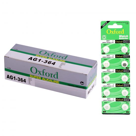 Oxford AG1 LR621 364 SR6 1.5V Alkalin Pil 200 Adet