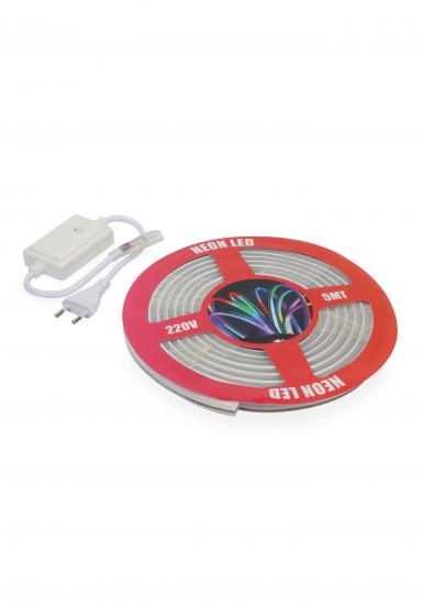 Çok Fonksiyonlu 5 Metre 220V Silikonlu RGB Şerit Animasyon Seti Boru LED