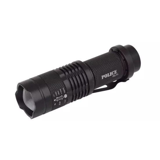 Police PC-11 Tek Kalem Pilli Mini Fener Cree Q5 LED