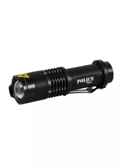 Police PS-2 Cree Q5 COB LED Şarjlı El Feneri