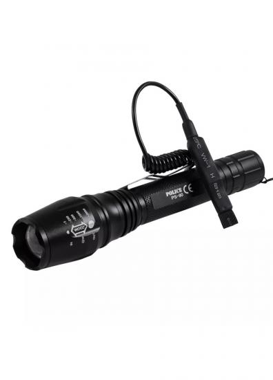 Police PS-90 Cree T6 LED Avcılara Özel Şarjlı El Feneri