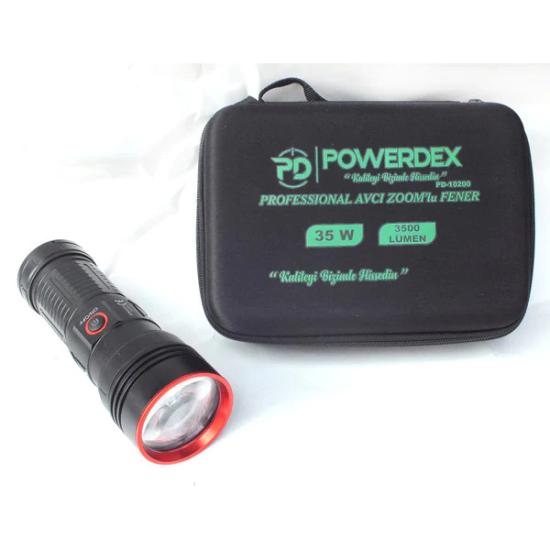 Powerdex PD-10200 3500 Lümen Şarjlı El Feneri