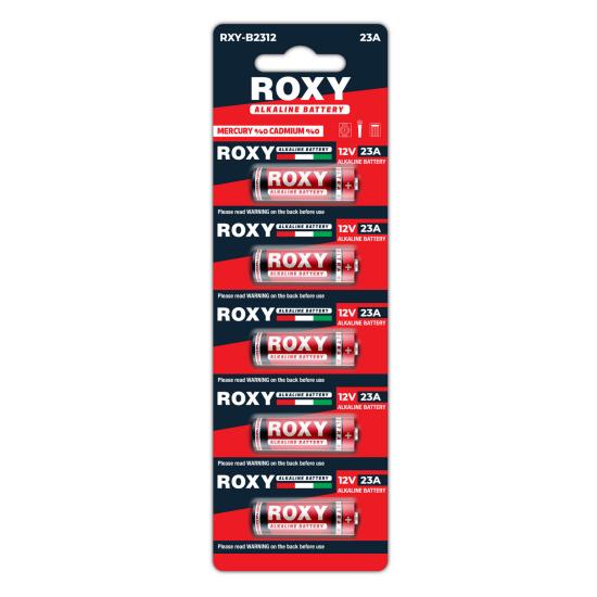 Roxy 23A MN23 V23A V23GA 12 Volt Alkalin Pil 5’li Paket