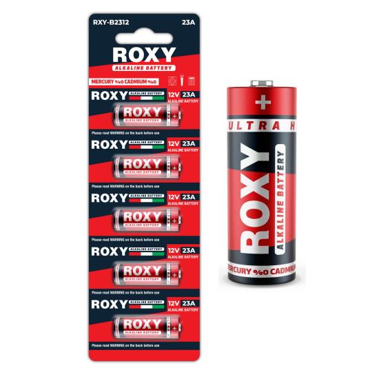 Roxy 23A MN23 V23A V23GA 12 Volt Alkalin Pil 100’lü Paket
