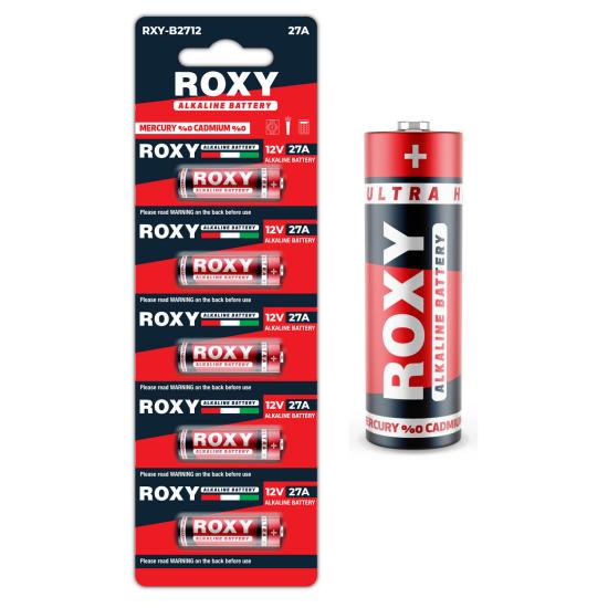 Roxy 27A MN27 V27A V27GA 12 Volt Alkalin Pil 100’lü Paket