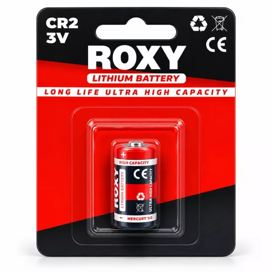 Roxy CR2 3V Lityum Pil Uzun Ömürlü Tekli Blister Ambalaj