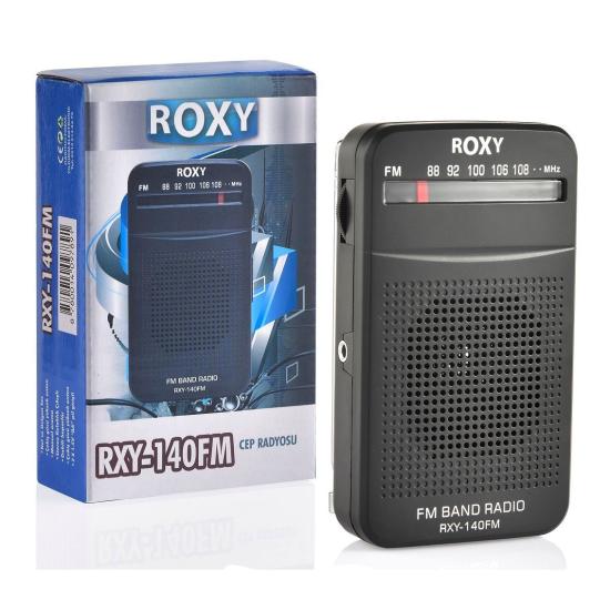 Roxy RXY-140 FM Cep Radyosu (Deprem Radyosu)