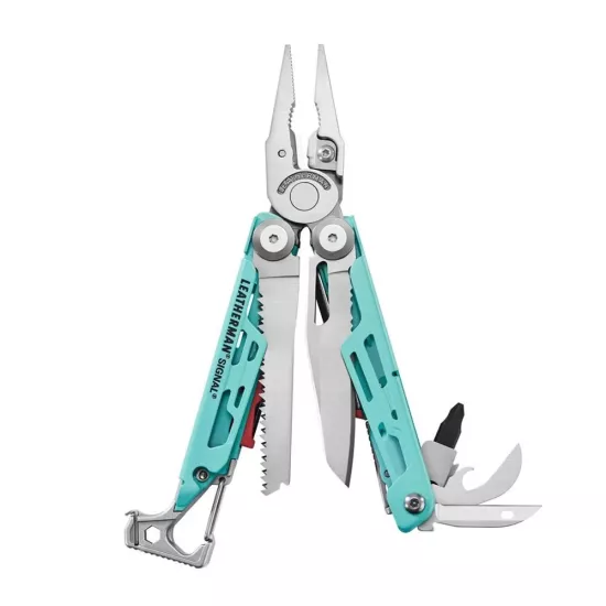 LEATHERMAN Signal Aqua & Silver Çok Amaçlı Çakı