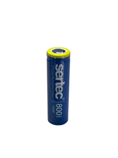 Sertec 3.7V Li-ion 14500 AA - 800 mAh 3C Şarjlı Pil