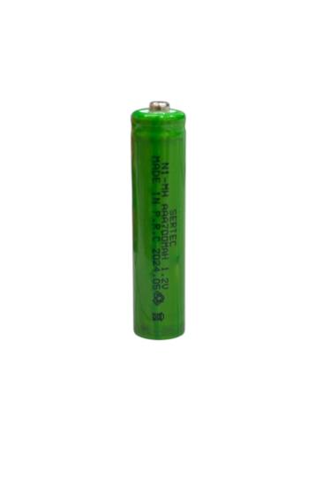 Sertec - 1.2V 700 Mah - AAA - Ni-MH Şarjlı Pil - (Başlı)
