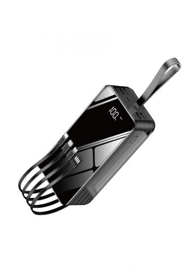 Sunix PB-05 50000 mAh  Micro İos Lightning Type-C Çıkışlı Led Göstergeli Powerbank