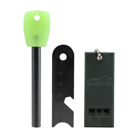 Survive Magnezyum Çubuğu Ateş Başlatıcı Çakmak Taşı