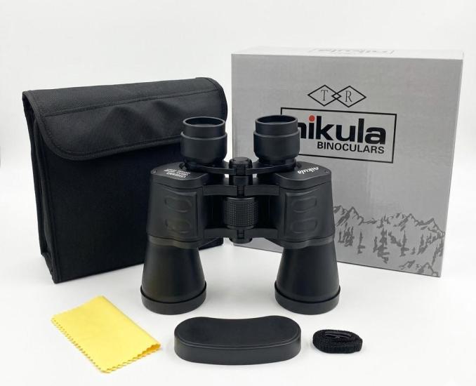 Nikula 10x50 Kauçuk Kaplama Profesyonel El Dürbünü