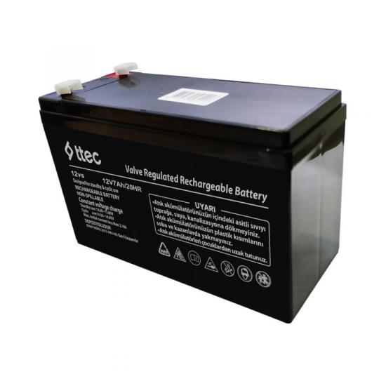 TTEC 12V 7 AH Kuru Bakımsız Akü