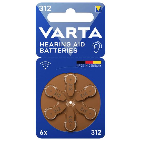 Varta 312 Numara PR41 Kulaklık İşitme Cihazı Pili