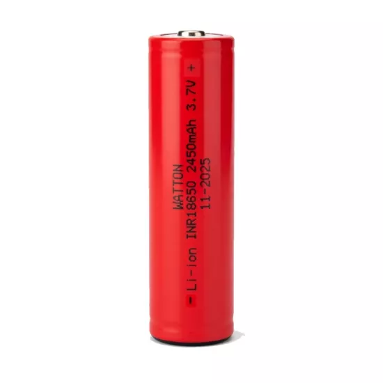 Watton INR 18650 2450mAh 3.7V Li-ion Şarj Edilebilir Pil