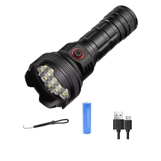 19 LED 5 MOD GENİŞ AÇI EL FENERİ WATTON WT-705