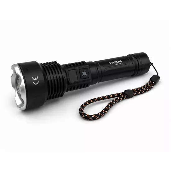 Wison WS-7878 30Watt 3000 Lümen Uzun Menzilli USB Type-C Şarjlı El Feneri