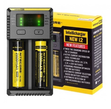 Nitecore New İ2 İntelli Charger Li-ion / NI-CD / NI-MH Pil Şarj Cihazı