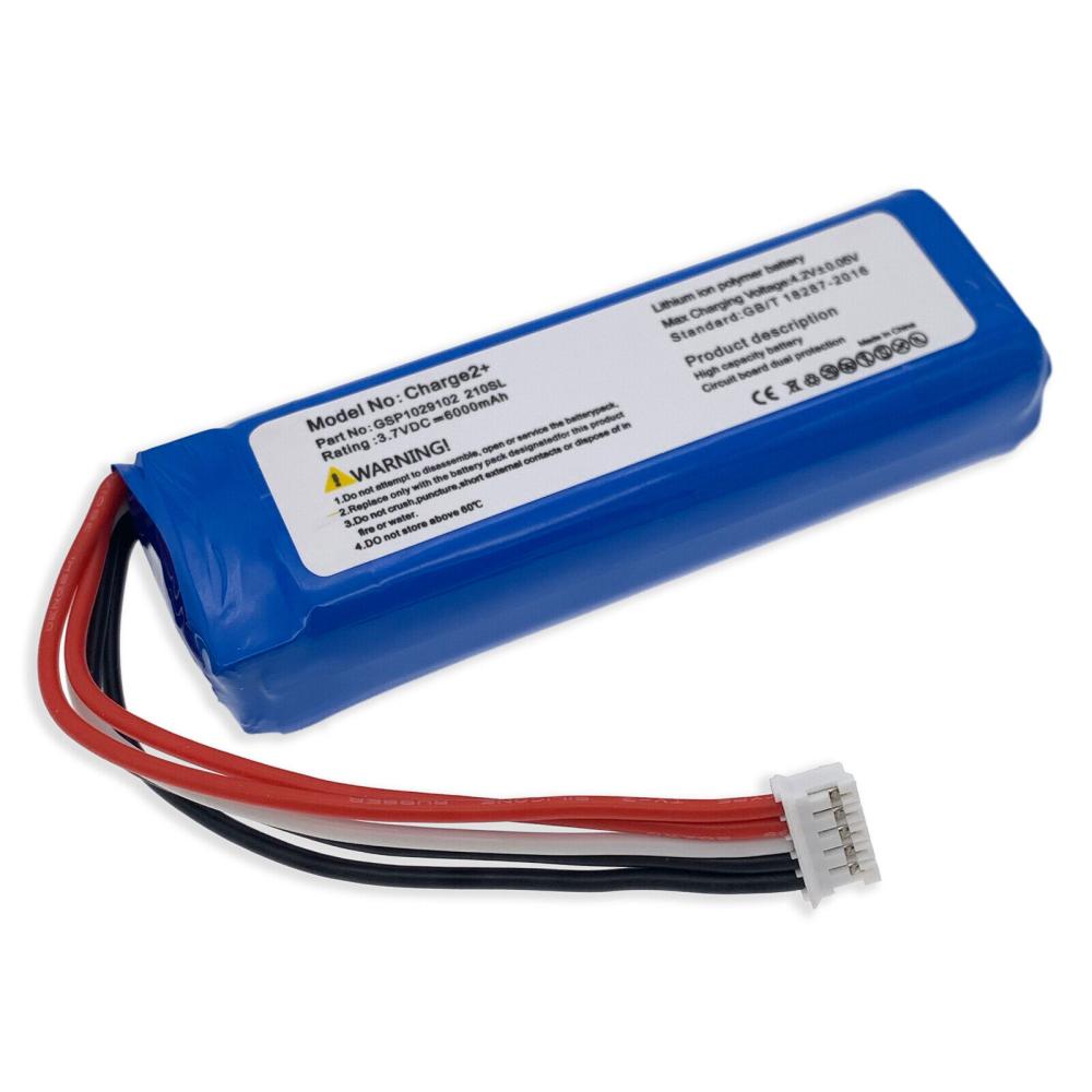 Sertec JBL Charge 2 / 2+ uyumlu 3.7v 6000 mah Soketli Batarya